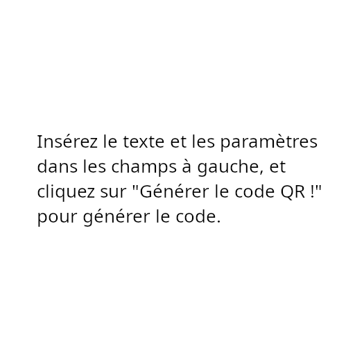 Generated QR code